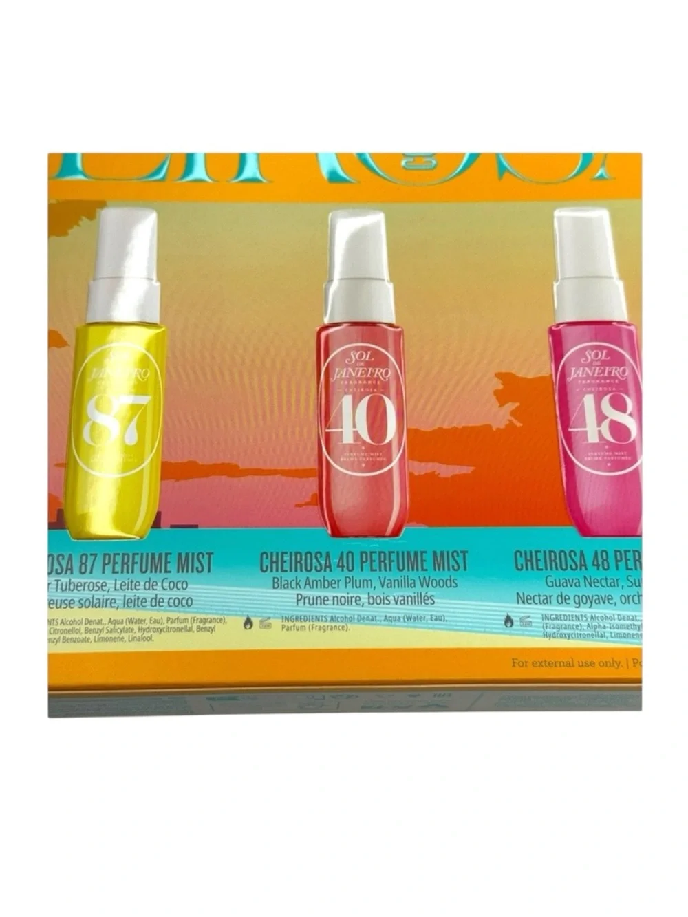 new Sol de Janeiro ☀︎︎ Wave Rider Limited Edition Mist Discovery Set ☀︎︎ Travel